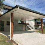 DIY Insulated Patio Carport Attach Timber Fascia