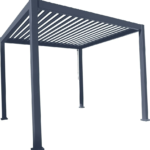 Mimosa 3 x Lava Portsea Louvre Semi Permanent Gazebo