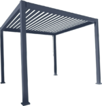 Mimosa 3 x Lava Portsea Louvre Semi Permanent Gazebo
