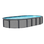Easton 52″ Complete Oval Above Ground Pool Package lespedg - Image 2