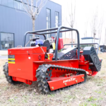 Hot Selling Remote Control Crawler Brush Cutter Grass Mini Robot Flail Working Width 80cm Lawn Mower - Image 4