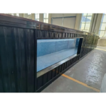 Modern Panoramic Acrylic Window Container Pool Luxury Outdoor Spa Pool Fiberglass Hot Tub Jacuzzi For Villa Resort Hotel 20ft - Image 4