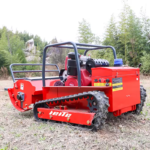 Hot Selling Remote Control Crawler Brush Cutter Grass Mini Robot Flail Working Width 80cm Lawn Mower - Image 7