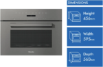 Miele Vitroline Built in Microwave Oven - Image 8