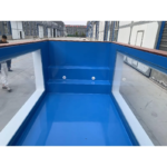 Modern Panoramic Acrylic Window Container Pool Luxury Outdoor Spa Pool Fiberglass Hot Tub Jacuzzi For Villa Resort Hotel 20ft - Image 5