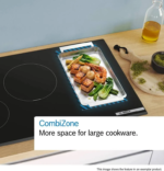 Bosch 80cm Series 6 Induction Cooktop with Downdraft Ventilation pvq811h26e - Image 4