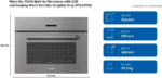 Miele Vitroline Built in Microwave Oven - Image 4