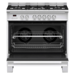 Fisher & Paykel 90cm Dual Fuel Freestanding Cooker or90scg4w1 - Image 4