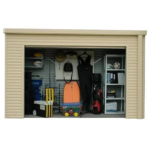Smartlocker 3.6m x Roller door Shed
