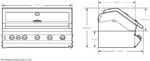 Beefeater 7000 Classic 5 Burner Built In BBQ - Image 8