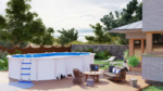 GRE Fidji Oval Steel Pool - Image 3