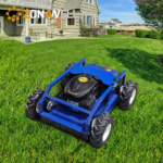 Precise RC Lawn Mower EU Antistall 1500 ㎡/h 5KM/H Support