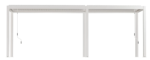 Aluminium Louvre Pergola Manual Wall Mounted - Image 2