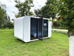 Portable Office Pod Backyard Pod Container Homes 4M - Open Plan With Electric - Image 3