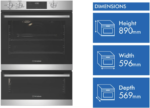 Westinghouse 60cm Multi Function Gas Oven with Separate Grill wvg6565sd - Image 4