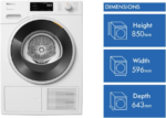 Miele 9kg Heat Pump Dryer - Image 7