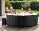 Inflatable Hot Tub - Outdoor Hot Tubs 2 to 4 Person, Portable Blow Up Spa Square Portable Hot Tub, 120 Soothing Bubble - Image 2