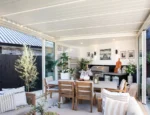 Luxi Living Tasman Motorised Freestanding Louvre Pergola - Image 6